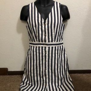 J. Crew button up sleeveless dress